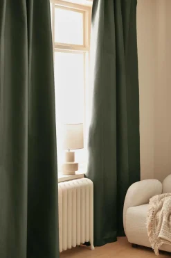 Ellos Gardinlængder Med Rynkebånd|Mørklægningsgardiner-Home Mørklægningsgardin Hedda 1-pak