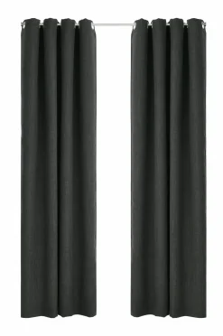 Ellos Gardiner Med Sejlring|Mørklægningsgardiner-Home Mørklægningsgardin Iben med sejlringe, 1 stk.