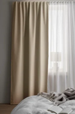 Ellos Gardinlængder Med Rynkebånd|Mørklægningsgardiner-Home Mørklægningsgardin Cara 1 stk