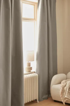 Ellos Gardinlængder Med Rynkebånd|Mørklægningsgardiner-Home Mørklægningsgardin Hedda 1-pak