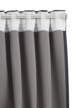 Ellos Persienner|Gardinlængder Med Rynkebånd-Home Mørklægningsgardin Daniella Wide ekstra bred 1-pak