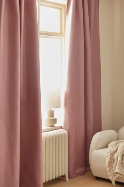 Ellos Persienner|Gardinlængder Med Rynkebånd-Home Mørklægningsgardin Hedda 1-pak