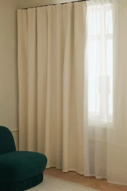 Ellos Gardinlængder Med Rynkebånd|Mørklægningsgardiner-Home Mørklægningsgardin Ines Wide ekstra bred 1-pak