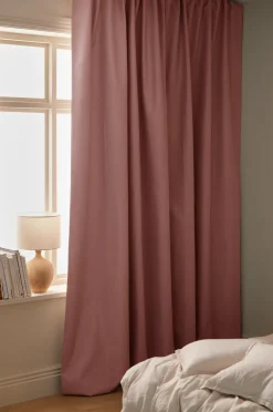 Ellos Gardinlængder Med Rynkebånd|Mørklægningsgardiner-Home Mørklægningsgardin Hedda Wide 1-pak