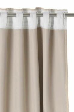 Ellos Gardinlængder Med Rynkebånd|Mørklægningsgardiner-Home Mørklægningsgardin Ines 1-pak