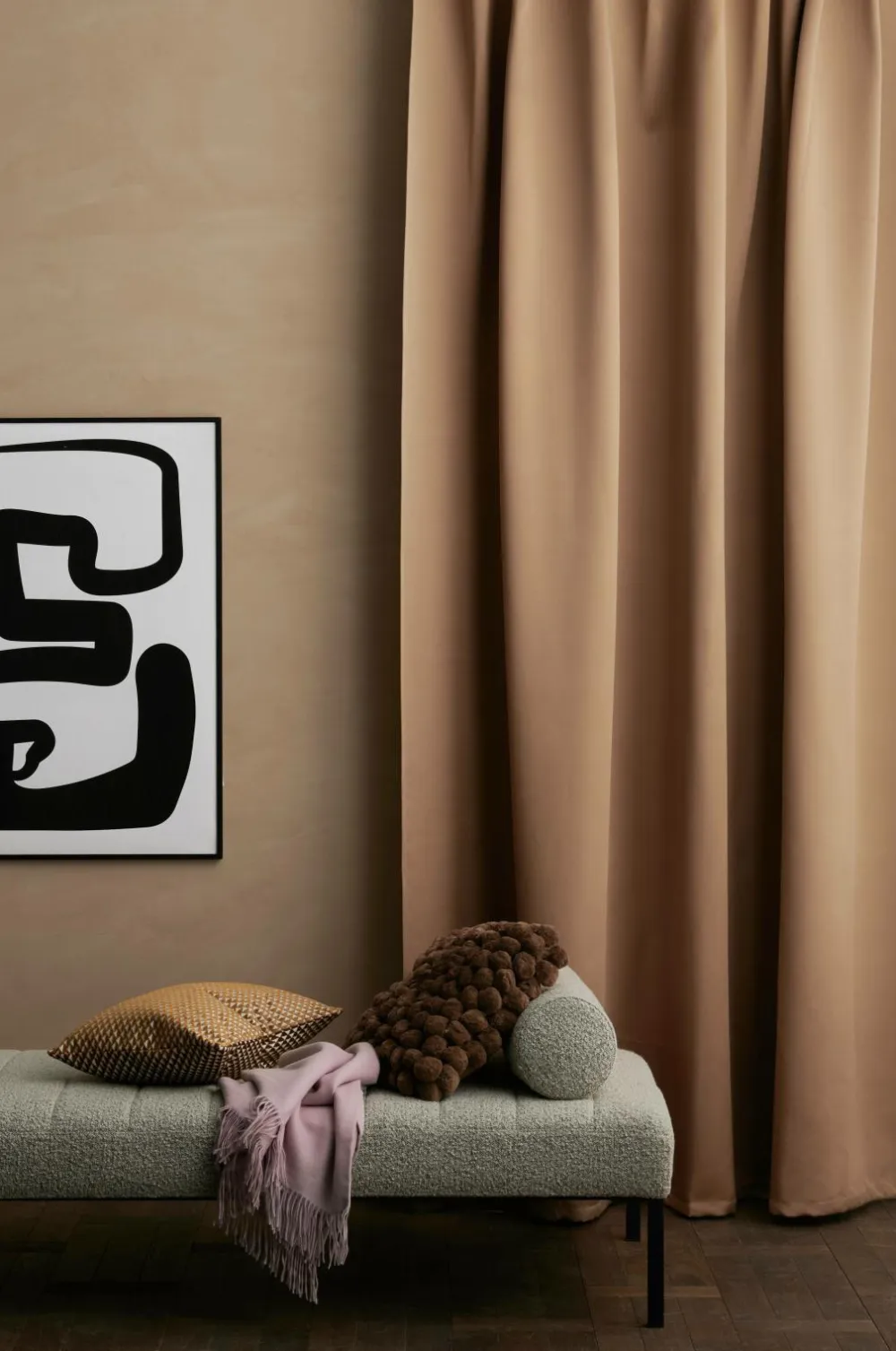 Ellos Persienner|Gardinlængder Med Rynkebånd-Home Mørklægningsgardin Daniella Wide ekstra bred 1-pak