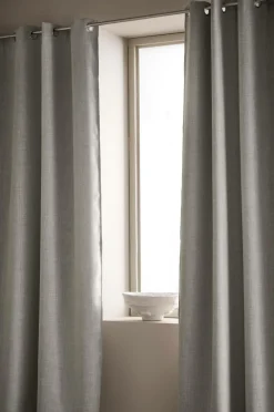 Ellos Gardiner Med Sejlring|Mørklægningsgardiner-Home Mørklægningsgardin Iben med sejlringe, 1 stk.