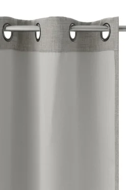 Ellos Gardiner Med Sejlring|Mørklægningsgardiner-Home Mørklægningsgardin Iben med sejlringe, 1 stk.