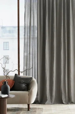 Ellos Gardinlængder Med Rynkebånd-Home Multibåndsgardin Junie Wide ekstra bred 1-pak