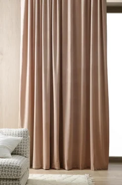 Ellos Velourgardiner-Home Multibåndslængd Nora dobbelt bredde, 1 stk.