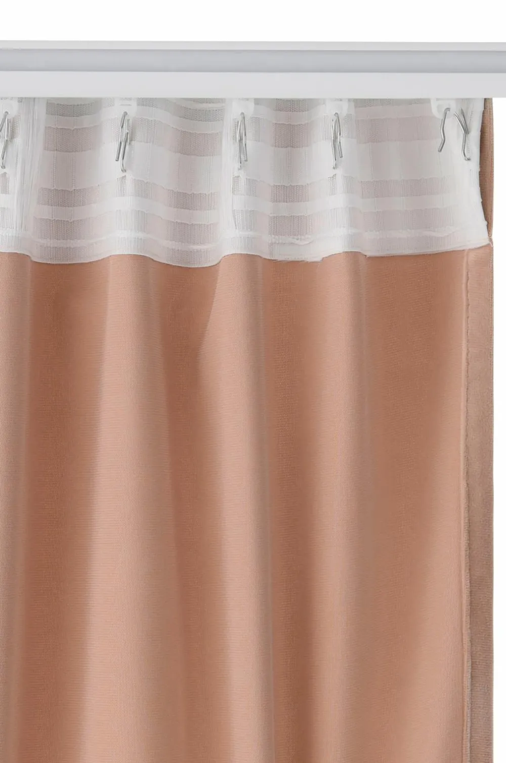 Ellos Velourgardiner-Home Multibåndslængd Nora dobbelt bredde, 1 stk.