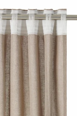 Ellos Gardinlængder Med Rynkebånd-Home Multibåndsgardin Isabelle Wide 1-pak