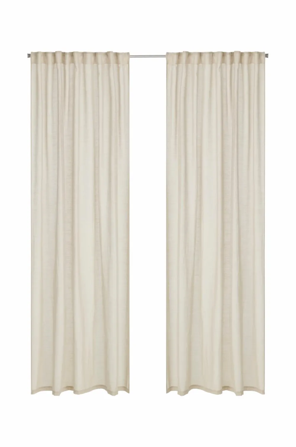 Ellos Persienner|Gardinlængder Med Rynkebånd-Home Multibåndsgardin Nellie 2-pak