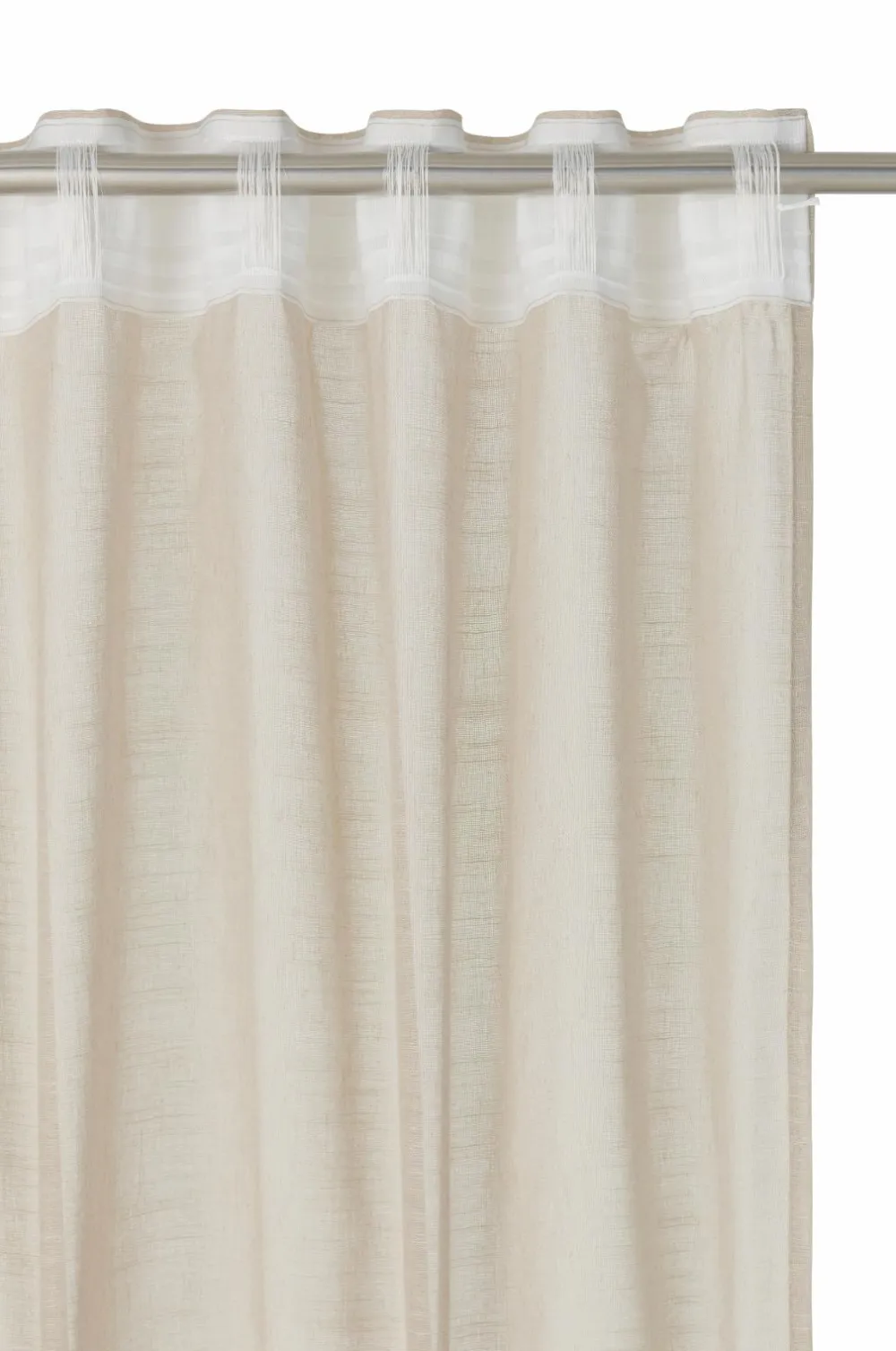 Ellos Persienner|Gardinlængder Med Rynkebånd-Home Multibåndsgardin Nellie 2-pak