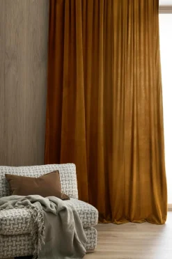 Ellos Persienner|Gardinlængder Med Rynkebånd-Home Multibåndslængd Nora dobbelt bredde, 1 stk.