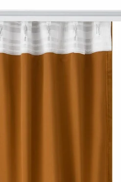 Ellos Persienner|Gardinlængder Med Rynkebånd-Home Multibåndslængd Nora dobbelt bredde, 1 stk.