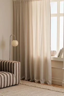 Ellos Gardinlængder Med Rynkebånd-Home Multibåndsgardin Susanne Wide ekstra bred 1-pak