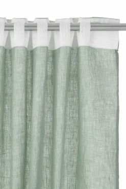 Ellos Hørgardiner-Home Multibåndslængde Malva Wide ekstra bred, 1 stk. i 100% hør