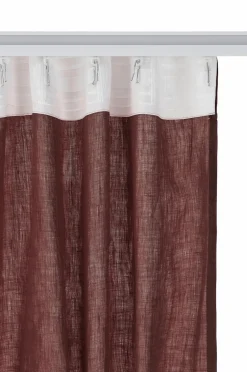 Ellos Hørgardiner|Gardinlængder Med Rynkebånd-Home Multibåndslængde Malva Wide ekstra bred, 1 stk. i 100% hør