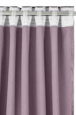 Ellos Velourgardiner-Home Multibåndslængd Nora dobbelt bredde, 1 stk.