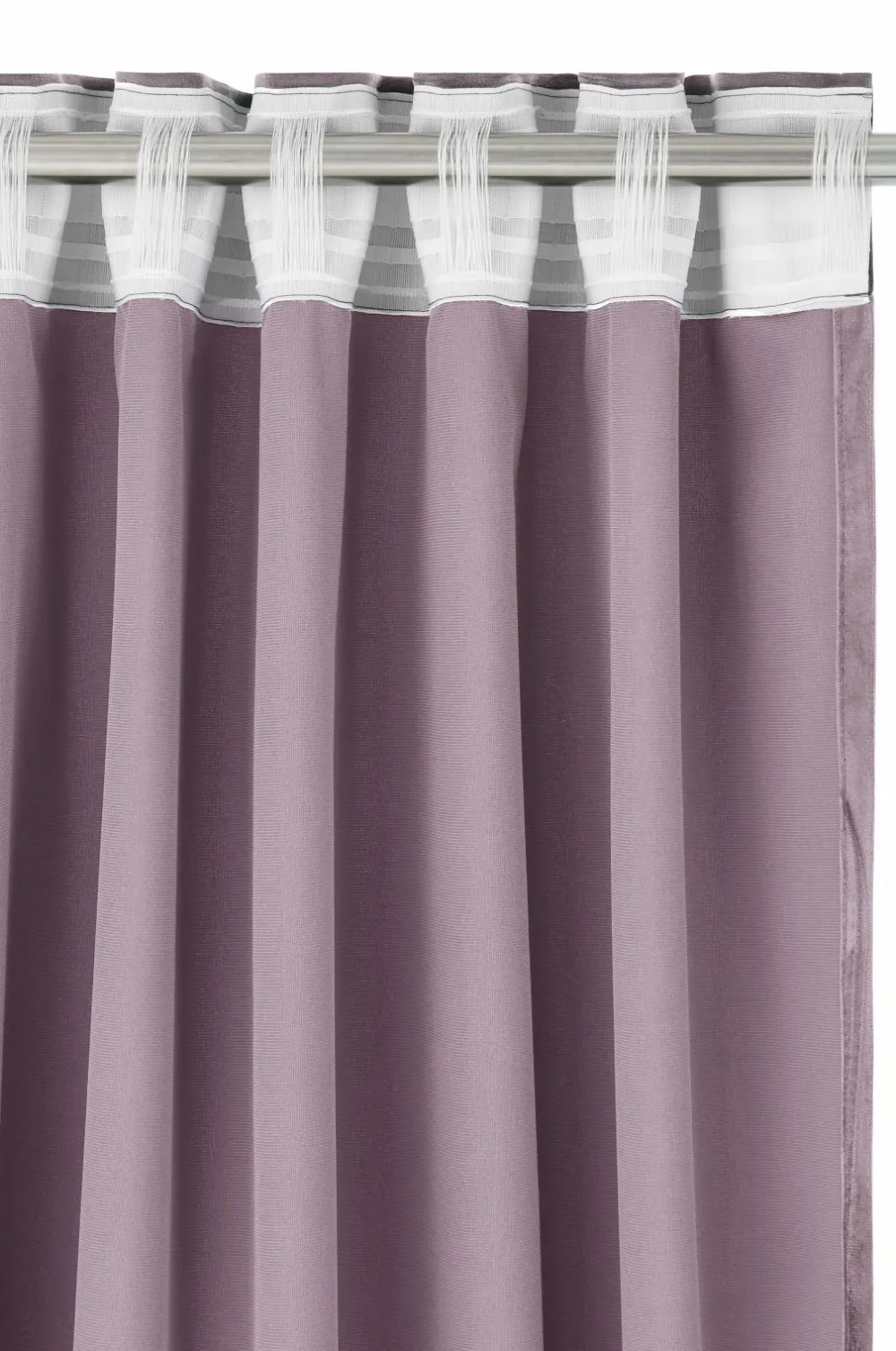 Ellos Velourgardiner-Home Multibåndslængd Nora dobbelt bredde, 1 stk.