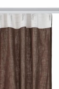 Ellos Persienner|Hørgardiner-Home Multibåndslængde Malva Wide ekstra bred, 1 stk. i 100% hør