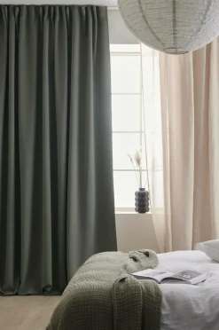 Ellos Mørklægningsgardiner-Home Multibåndslængde Sandy Wide, mørklæggende, 1 stk.