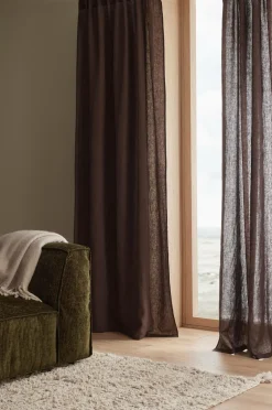 Ellos Persienner|Hørgardiner-Home Multibåndslængde Malva 2-pak i 100% hør