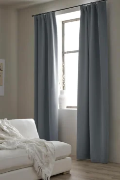 Ellos Mørklægningsgardiner-Home Multibåndslængde Sandy, mørklæggende, 1 stk.