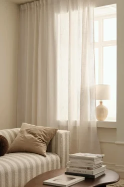 Ellos Gardinlængder Med Rynkebånd-Home Multibåndsgardin Dianne Wide ekstra bred 1-pak