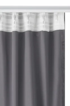 Ellos Velourgardiner-Home Multibåndslængd Nora dobbelt bredde, 1 stk.