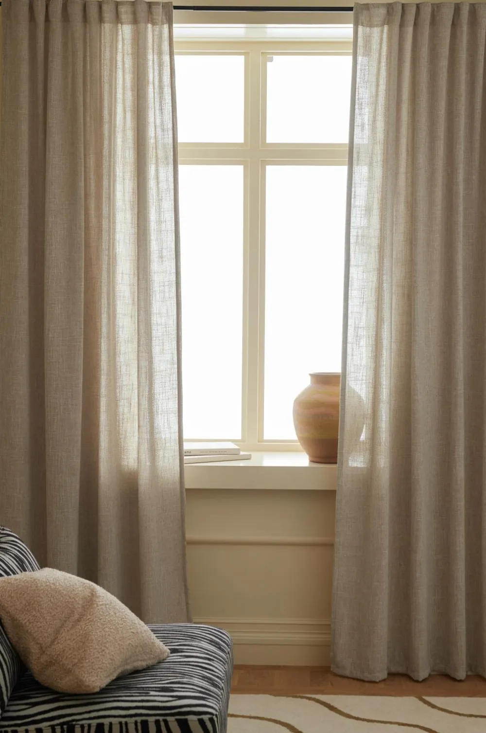 Ellos Persienner|Gardinlængder Med Rynkebånd-Home Multibåndsgardin Olinda 2-pak