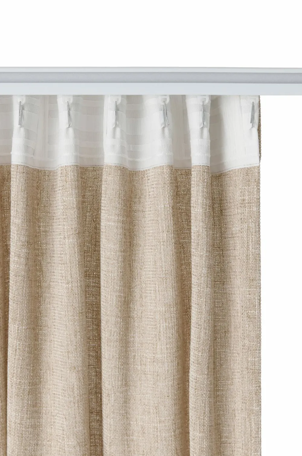 Ellos Persienner|Gardinlængder Med Rynkebånd-Home Multibåndsgardin Olinda 2-pak