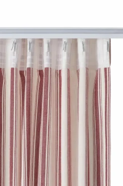 Ellos Gardinlængder Med Rynkebånd-Home Multibåndsgardin Sally Stripe 2-pak