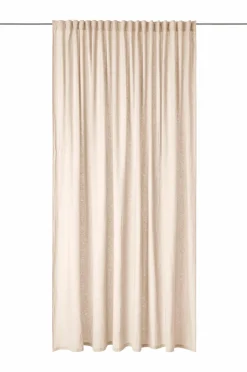 Ellos Gardinlængder Med Rynkebånd-Home Multibåndsgardin Elly Wide i genanvendt halvlinned ekstra bred 1-pak