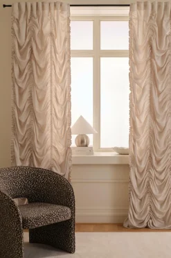 Ellos Gardinlængder Med Rynkebånd-Home Multibåndsgardin Susanne Wrincle 2-pak