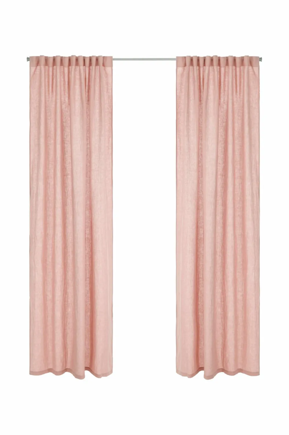 Ellos Persienner|Hørgardiner-Home Multibåndslængde Malva 2-pak i 100% hør