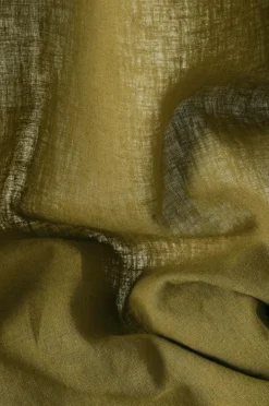 Ellos Gardinlængder Med Rynkebånd-Home Multibåndsgardin Elly i genanvendt halvlinned 2-pak