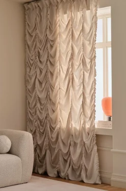 Ellos Gardinlængder Med Rynkebånd-Home Multibåndsgardin Susanne Wrincle Wide ekstra bred 1-pak