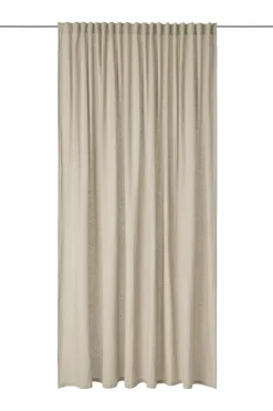 Ellos Gardinlængder Med Rynkebånd-Home Multibåndsgardin Elly Wide i genanvendt halvlinned ekstra bred 1-pak