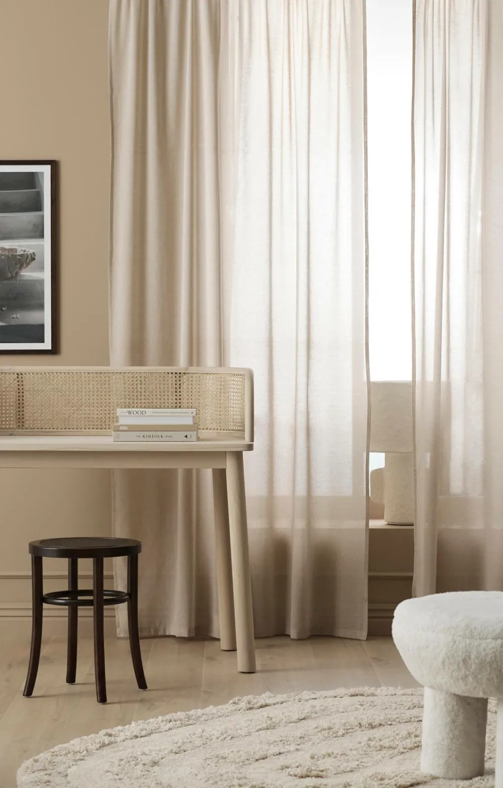 Ellos Persienner|Gardinlængder Med Rynkebånd-Home Multibåndsgardin Penny 2-pak