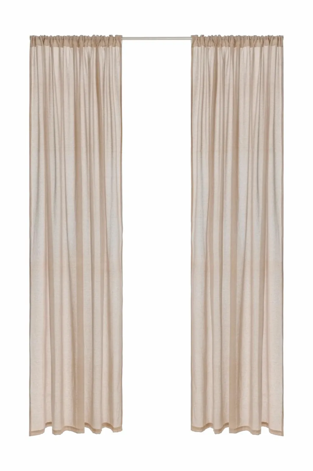 Ellos Persienner|Gardinlængder Med Rynkebånd-Home Multibåndsgardin Penny 2-pak