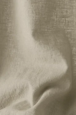 Ellos Gardinlængder Med Rynkebånd-Home Multibåndsgardin Elly i genanvendt halvlinned 2-pak