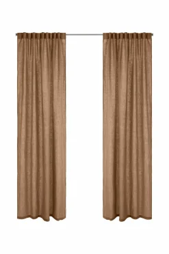 Ellos Hørgardiner|Gardinlængder Med Rynkebånd-Home Multibåndslængde Malva 2-pak i 100% hør