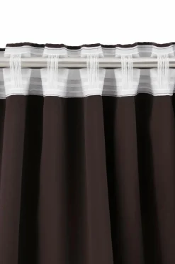 Ellos Mørklægningsgardiner-Home Multibåndslængde Sandy Wide, mørklæggende, 1 stk.