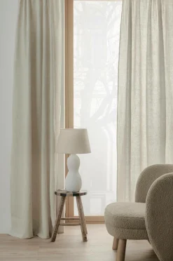 Ellos Persienner|Hørgardiner-Home Multibåndslængde Malva 2-pak i 100% hør