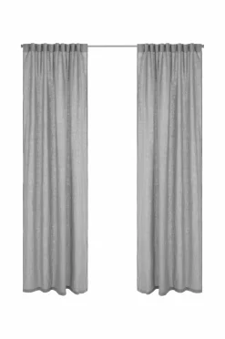 Ellos Hørgardiner-Home Multibåndslængde Malva 2-pak i 100% hør