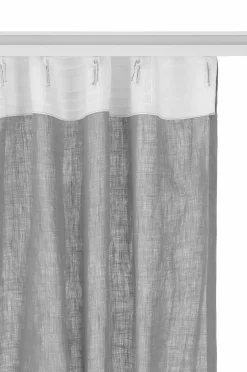 Ellos Hørgardiner-Home Multibåndslængde Malva 2-pak i 100% hør