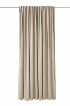 Ellos Velourgardiner|Gardinlængder Med Rynkebånd-Home Multibåndslængd Nora dobbelt bredde, 1 stk.