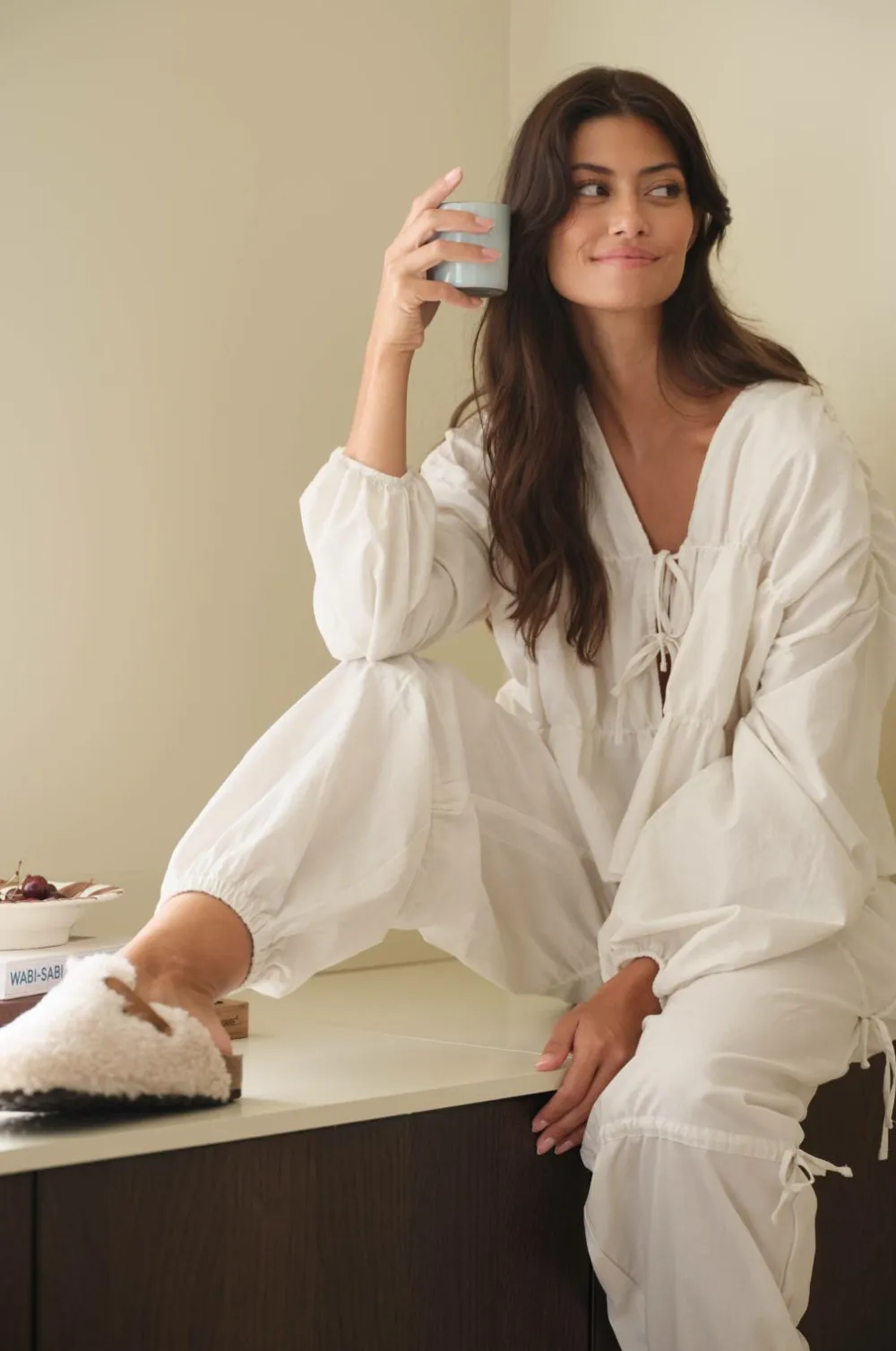 Ellos Homewear-Home Natbukser Juliette